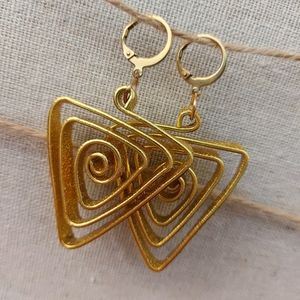 Triangle Flat Wire Handmade one-of-a-kind …